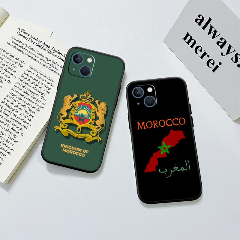 Morocco Flag Case for Motorola Edge 60 60s 70 G86 G56 G54 E14 G04S G45 G54 G64 S30 S50 X30 X40 X50 Pro Power