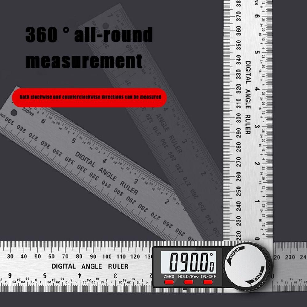 High Precision Digital Angle Ruler Visual Display Angle Detector Measuring Tool  Woodworking