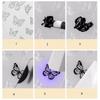 Silicone Nail Accessories Carving Mold Dragon Pattern Phoenix Butterfly Mould Stamping Plate Nails Stencils Diy Manicure Tools