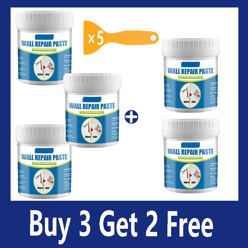 100g Multipurpose Ceramic Repair Agent Strong Adhesion Professional Adhesive Repair Agent with Scraper for Bathroom Wall Floor