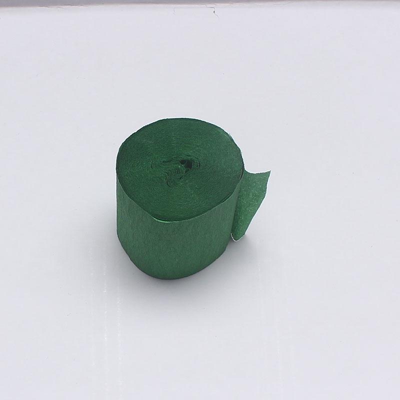 4.5cm x 10m Colored Crepe Paper Roll for Crafts and Balloon Streamers