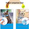 Apple AirTag Protective Pet Collar with Anti-Loss Tracker and Reflective Bell for Cats