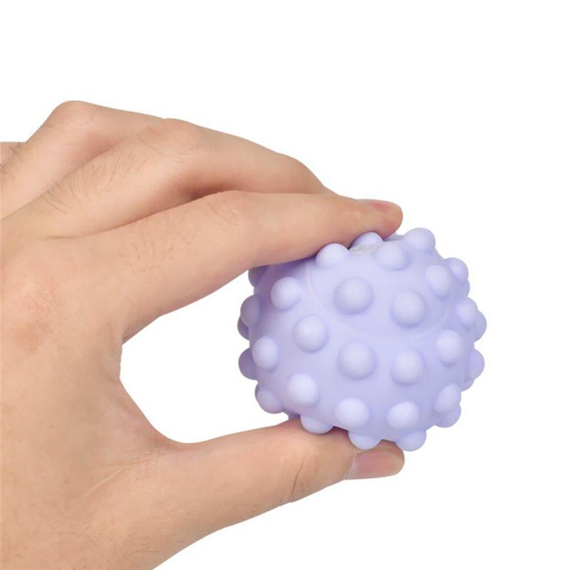 6pcs Textured Multi Ball Set Develop baby's Tactile Senses Toy Baby Touch Hand Ball Toys Baby Training Ball Massage Soft Ball