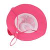 2026 New Arrival Kids' Quick-Dry Wide Brim Bucket Hat with Bow - Cute Sun Protection for Girls