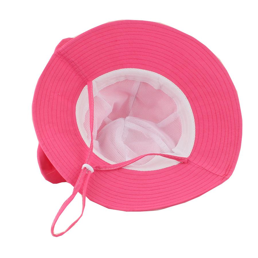 2026 New Arrival Kids' Quick-Dry Wide Brim Bucket Hat with Bow - Cute Sun Protection for Girls