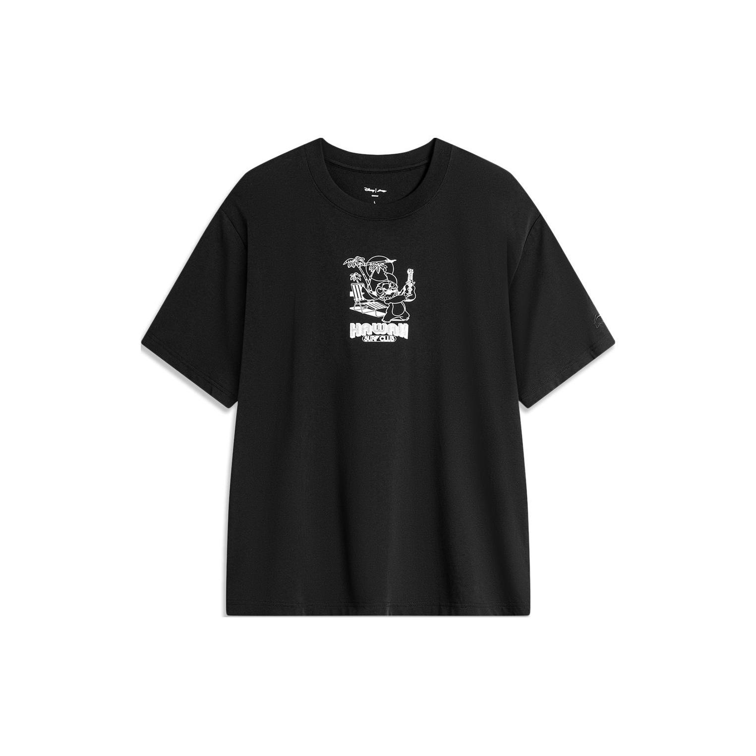 Li Ning x Disney T Shirt Men s Black ATSU153-4 3XL