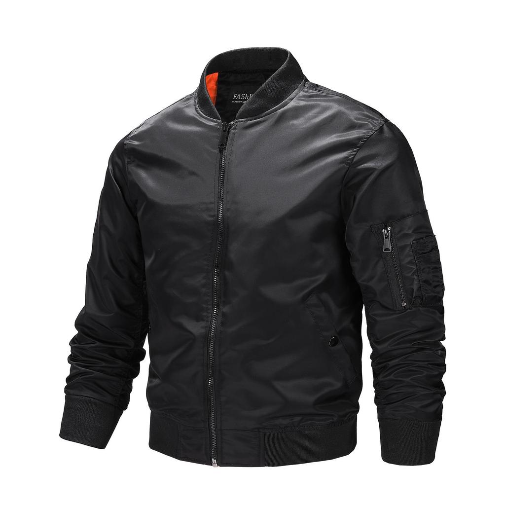 Spring and Autumn New Air Force Pilot Jacket Men's Baseball Jacket Large Size Tooling Jacket