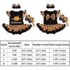 Newborn Infant Baby Girl My 1st Halloween Outfit Flutter Sleeve Pumpkin Bowknot Tutu Princess Polka Dots Romper Dress Set