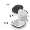 Specchio da Trucco LED Tascabile Pieghevole Mini Compatto con Luce, Ingrandimento 5X/10X, Specchio Portatile Ricaricabile da Viaggio