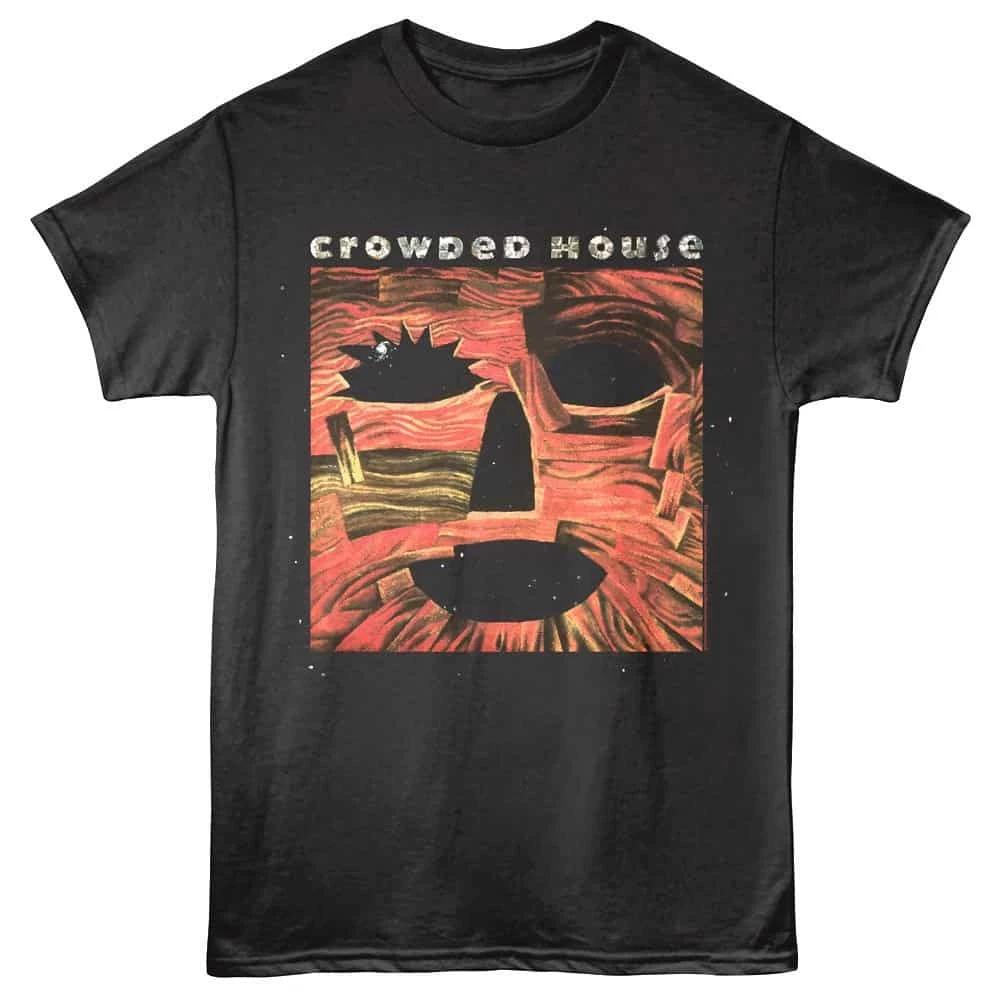 Crowded House Woodface Men s T Shirt S