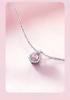 925 Sterling Silver Teardrop Necklace: Elegant, Niche Design Clavicle Chain Gift for Her