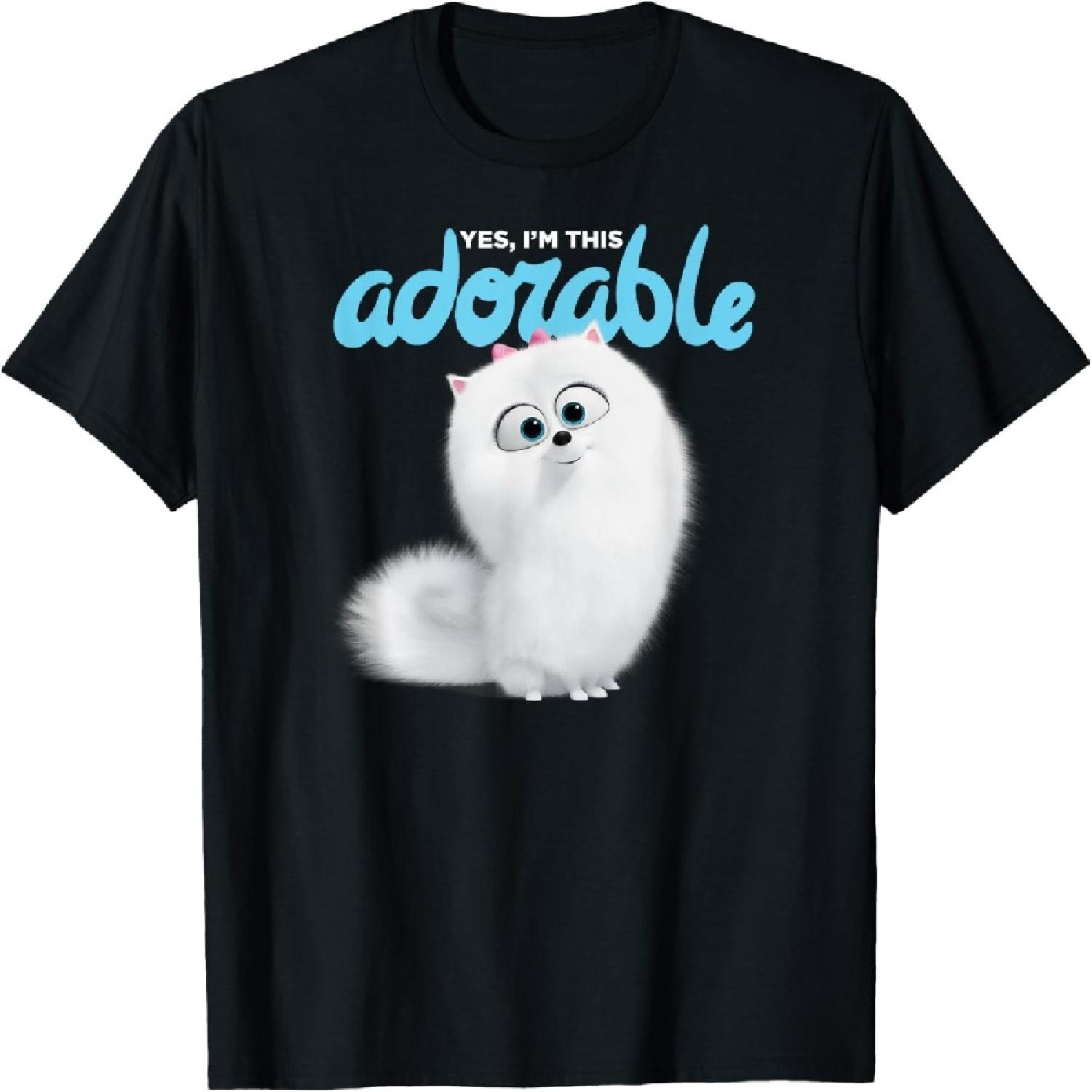 The Secret Life of Pets 2 Gidget Yes I m This Adorable T-Shirt S