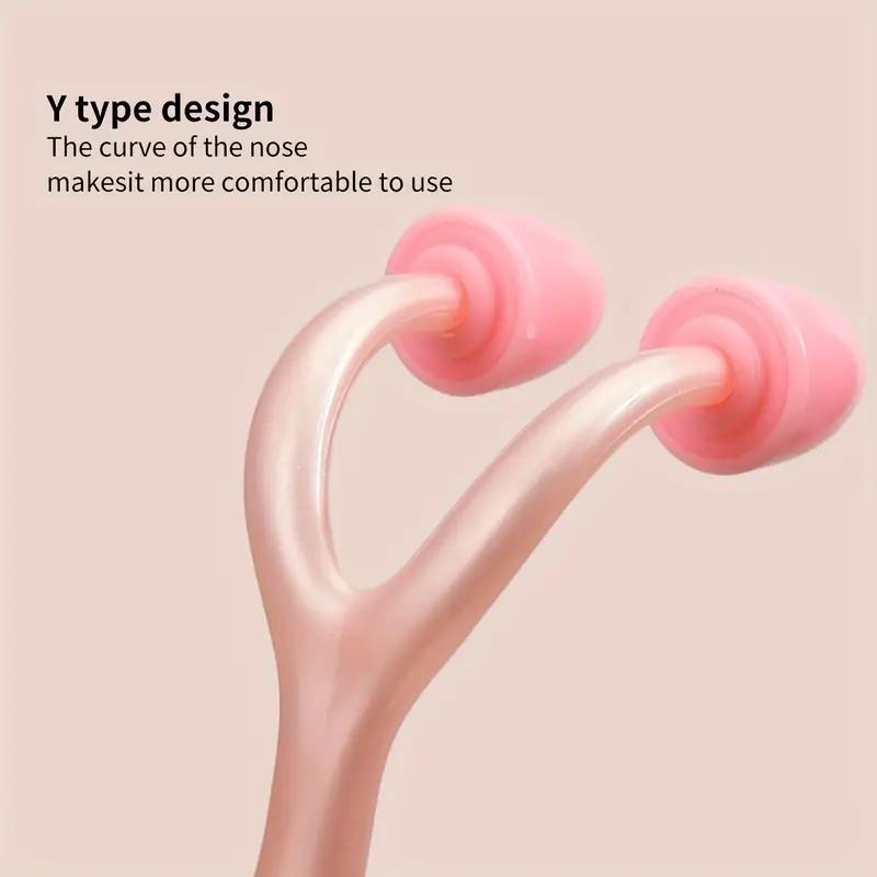 1PCS Nose Narrowing and Straightening Nose Corrector Pink Nose Shaper Manual Nose Shaping Tool Portable Nose Enhancer