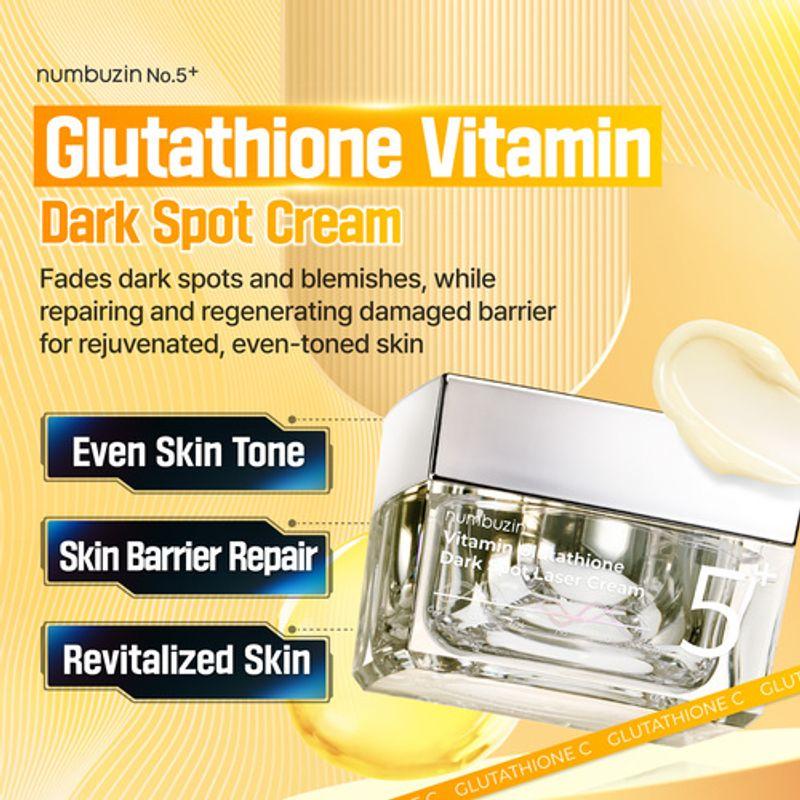 [Numbuzin] No.5 Vitamin Glutathione Dark Spot Laser 50ml