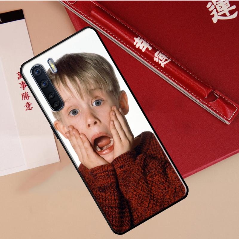 Home Alone Case For Oppo A60 A98 A58 A78 A18 A38 A80 A40 A77 A57 A17 A74 A54 A94 A96 A76 A16 A15 A5 Pro