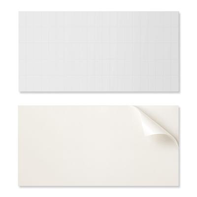 Panel Winylowy Samoprzylepny Idealny Do Wnętrz Nowoczesnych 120X60 Cm Jasne Prostokątne Kafelki