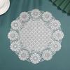 30CM Gold-Stamped Non-Slip Insulated Table Mat - Round/Square