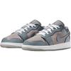 Air Jordan 1 Low GS Patent Cool Grey Kids Sneakers Medium-Grey White HF3188-011