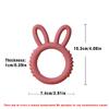 Non-Toxic Baby Silicone Teether Bunny Baby Pacifier Bite Happy Children Teething Toys Maternity & Baby Products
