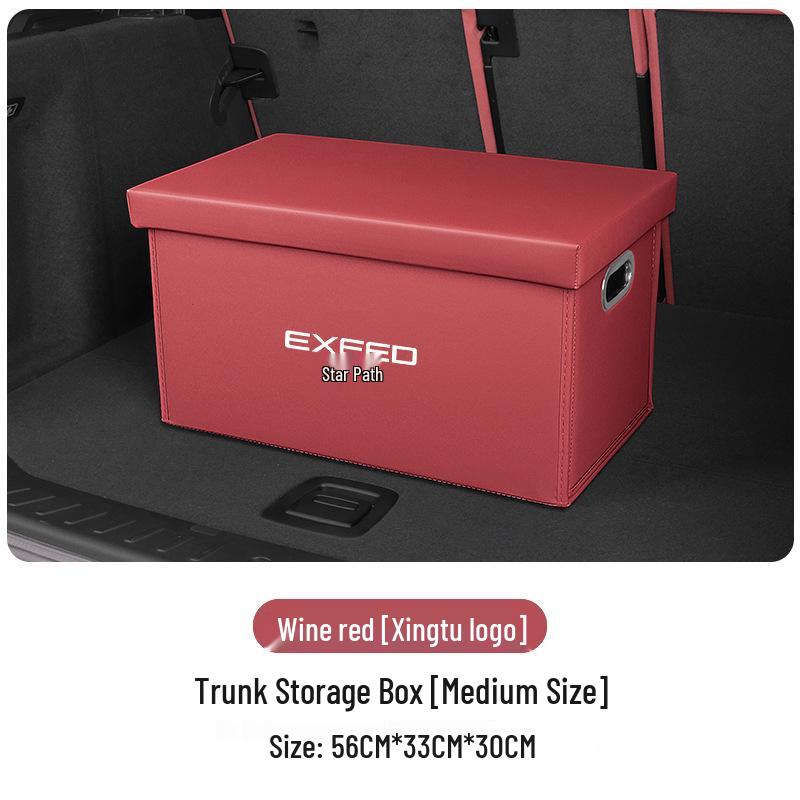Compatible Storage Box for Xingtu Yaoguang, Lanyue ET Cars, and ES Lingyun Sloped Trunks