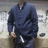Men's Retro Linen Shirt Jacket with Chinese-Style Buttons for Spring and Autumn