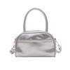 Minimalist Pu Small Shoulder Bag With Solid Color Design For Daily Casual Use