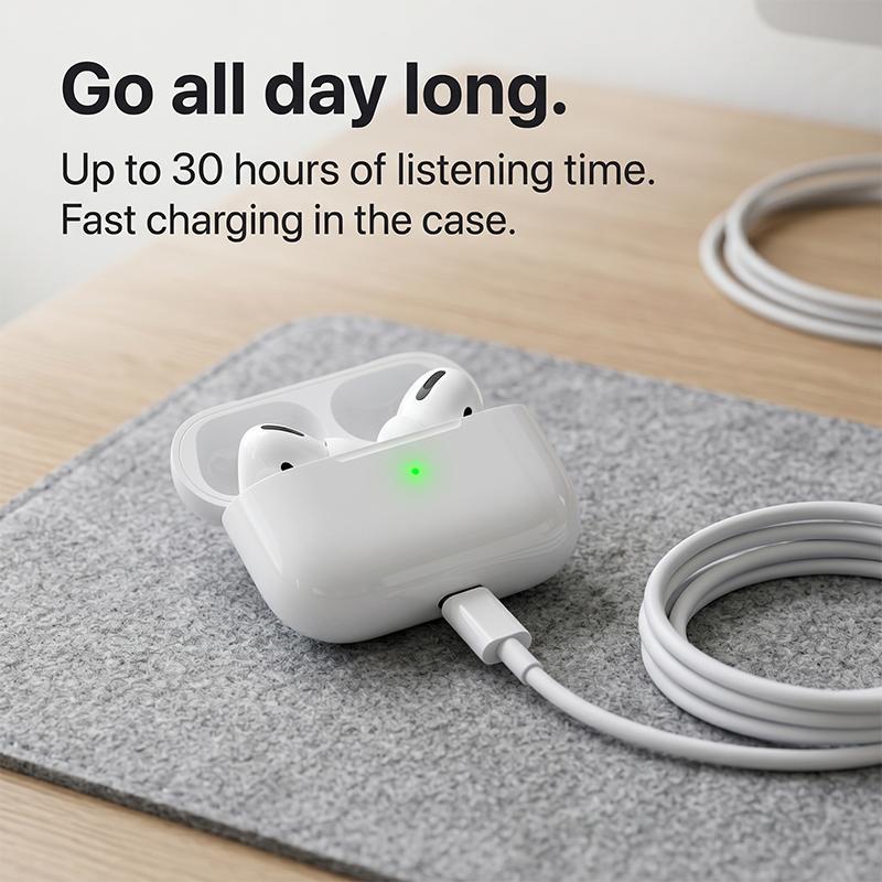Air Pro High-Fidelity Bluetooth-Kopfhörer Akustisch Optimiertes Design Belüftungsöffnungen Tiefer Bass Kabellose Ohrhörer
