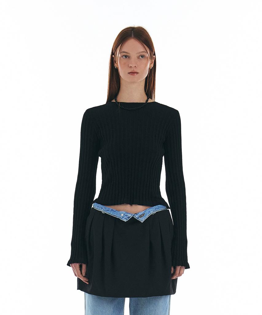 GROVE Reese Knit_Black