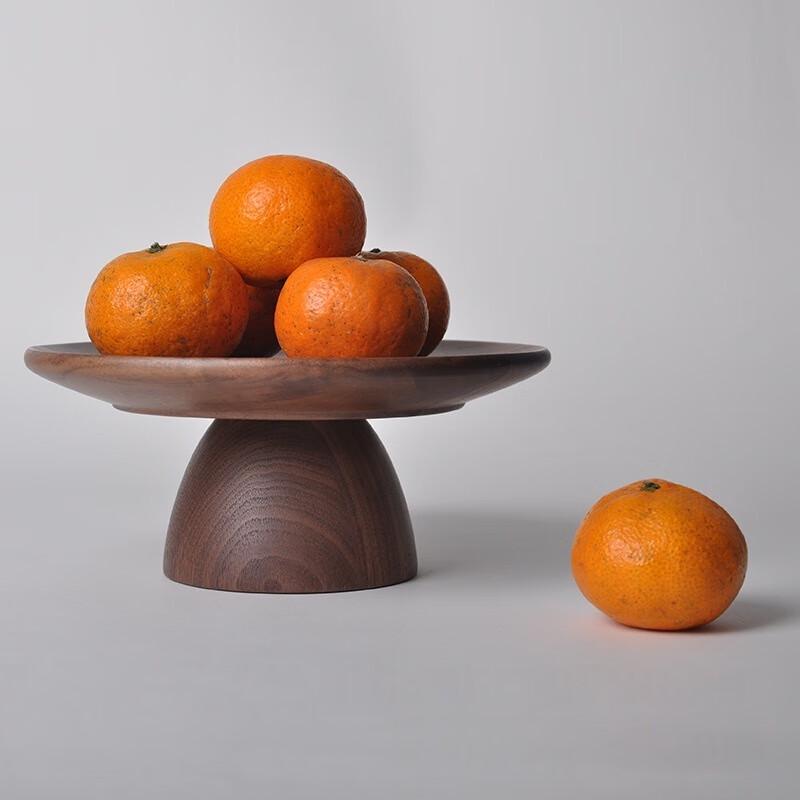 Black Walnut Elevated Dessert & Fruit Plate