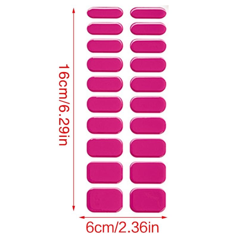 Semi Cured Gel Nail Strips Patches Sliders UV/LED Lamp Cured Adhesive Long Lasting Full Cover Gel Nail Stcikers Manicure