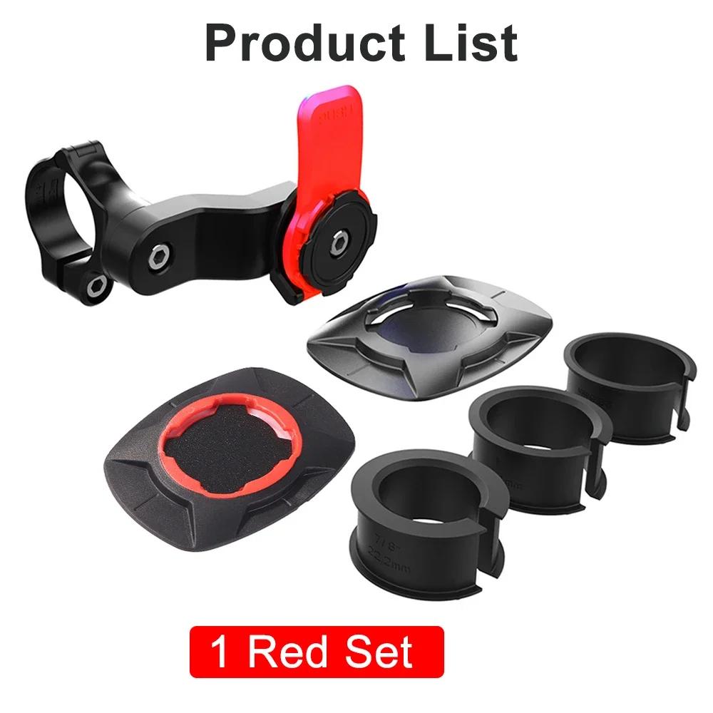 Držák telefonu na motocykl, kolo, protiskluzový, absorbující otřesy, stojan na telefon, otočný o 360°, protinárazové, bezpečnostní držáky na telefon na řídítka