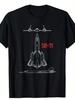 Men's Vintage Space Shuttle SR-71 Blackbird Aviation Graphic T-Shirt - SR-71 Aircraft Print, Pilot D