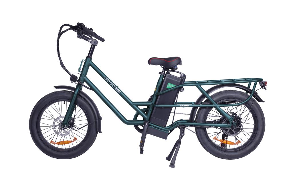 Gogobest GF200 Elektrické kolo pro dospělé 500W bezkartáčový motor 48V15,6Ah lithiová baterie 20palcová kola pro městské dojíždění