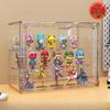 Pop Mart Transparent Acrylic Display Stand: Dustproof Magnetic Storage Box for Figures