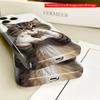 2DFlat Heart-Shaped Paws Cat Portrait Phone Case All inclusive film hard iPhone case, compatible with iPhone 18 Pro Max 17 16 15 14 13 12 11