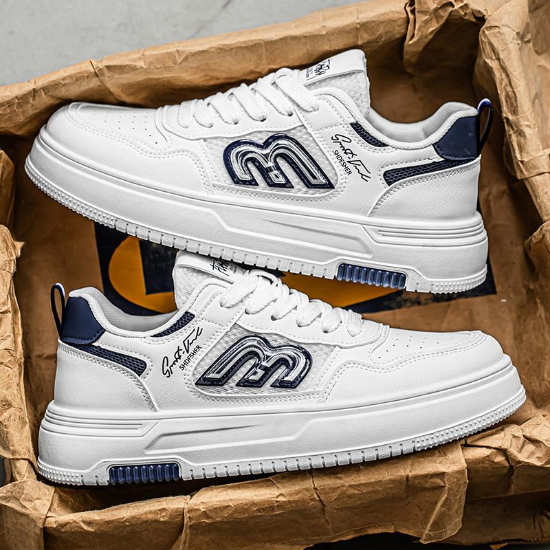 Herrenmode Casual Low Top Skateboardschuhe Jungen Bequeme Sneakers Männliche Studenten Trendy Weiche Sohle Klassisch Atmungsaktiv Fitnessstudio Rutschfest