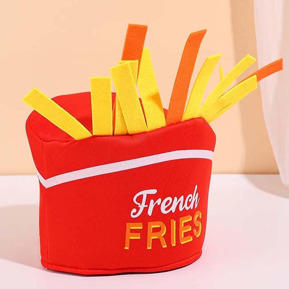 Halloween Taco Hair Hoop Funny Creative Pizza Hat Friends French Fries Hat  Women