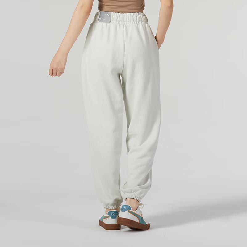 New PUMA Knitted Sweatpants Women's White 623472-17