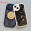 Funny Bitcoin Money Phone Case for Iphone 14 13 11 12 Pro MAX 13 12 MiNi 7 8 Plus Iphone 13 Pro XS XR Lambskin Protective Covers