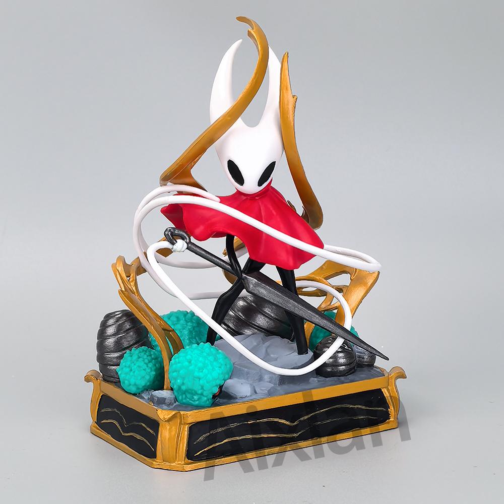 NEUES Spiel Hollow Knight: Silksong Anime Figur PVC Action Modell Sammlerfigur Halloween Weihnachtsgeschenk Spielzeugpuppe