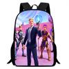 FORTNITE Cartoon 15-inch Lightweight & Durable Primary School Backpack with Adjustable Shoulder Straps for Boys&Girls Ages 6-10
