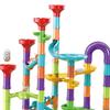 Track Toys Plastic Kids Maze Race DIY Bricks Assemble Kit Marbles Game Boys Girls Gifts