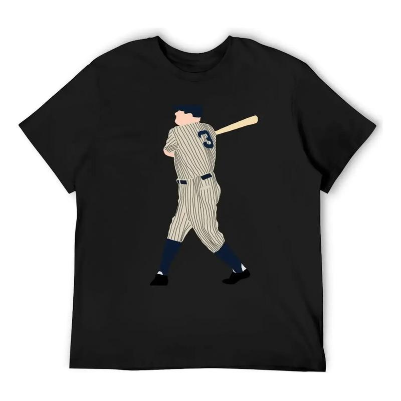 Camiseta Babe Ruth, Camisas Sublimes, Camiseta Estampada, Ro S