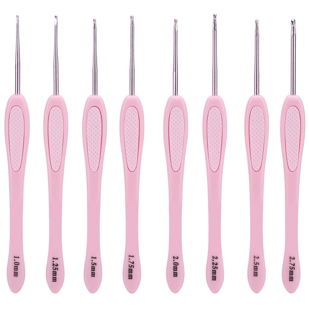 8pcs Crochet Hooks Sewing Needles Knitting Needles Crochet Hook Sweater Weaving Tools