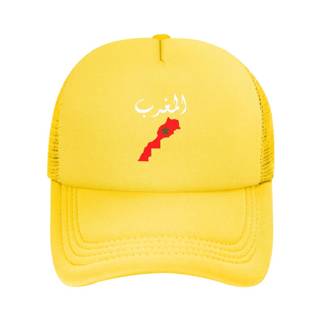 Morocco Moroccan Flag Map Casquette  Women Unisex Outdoor Hats  Adjustable Snapback Cap New Baseball Caps