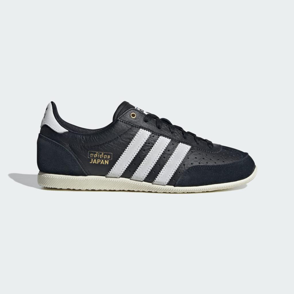 adidas Japan IH5490 Women's Originals Sneakers Core Black / Cloud White / Gold Metallic