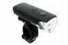 Black Battery-Powered Led Bicycle Light Set Front And Rear Bike Lights