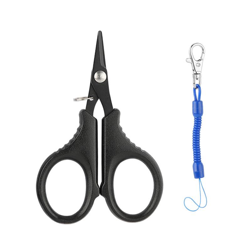 TUNALA Mini Portable Titanium-Plated Rustproof Fishing Scissors