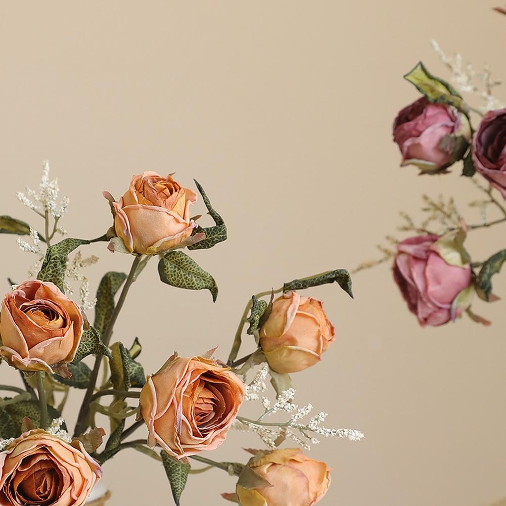 Delicate Silk Petals Artificial Silk Rose Silk Rose Bouquet