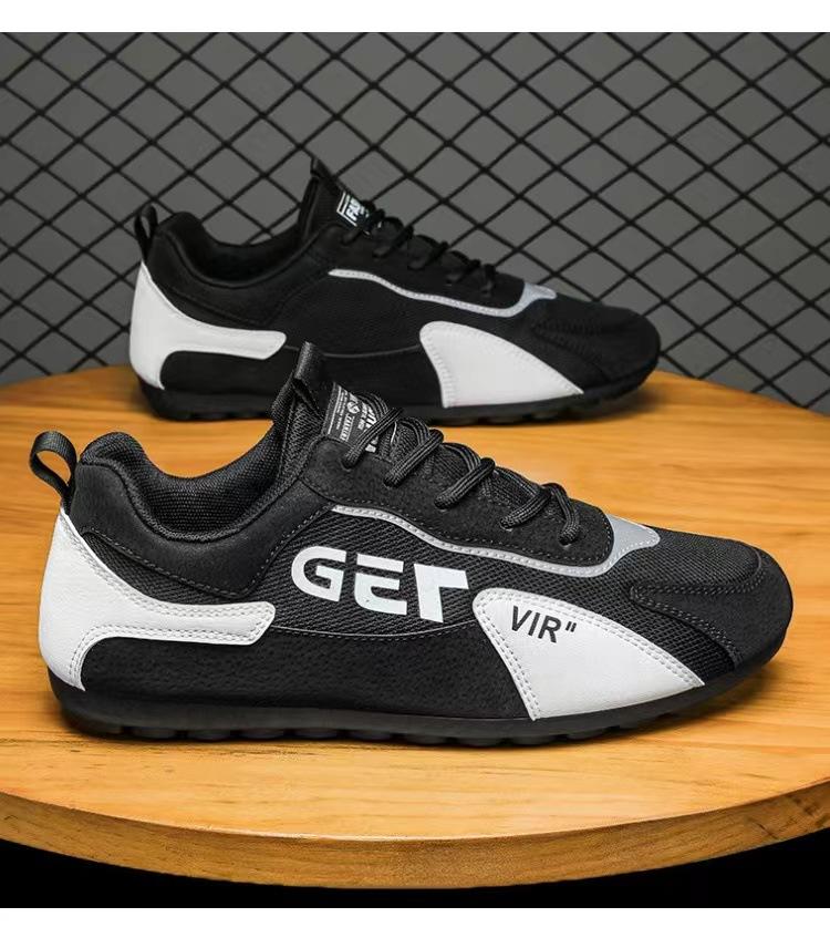 

Forrest Gump shoes sports style casual shoes men s thin sole lightweight mesh breathable casual sports shoes fashion trend versatile shoes 44 чорний